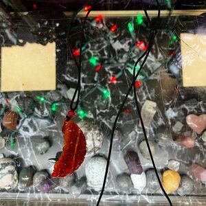 Red Pendant Necklace